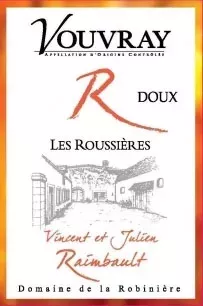 Vouvray Doux...